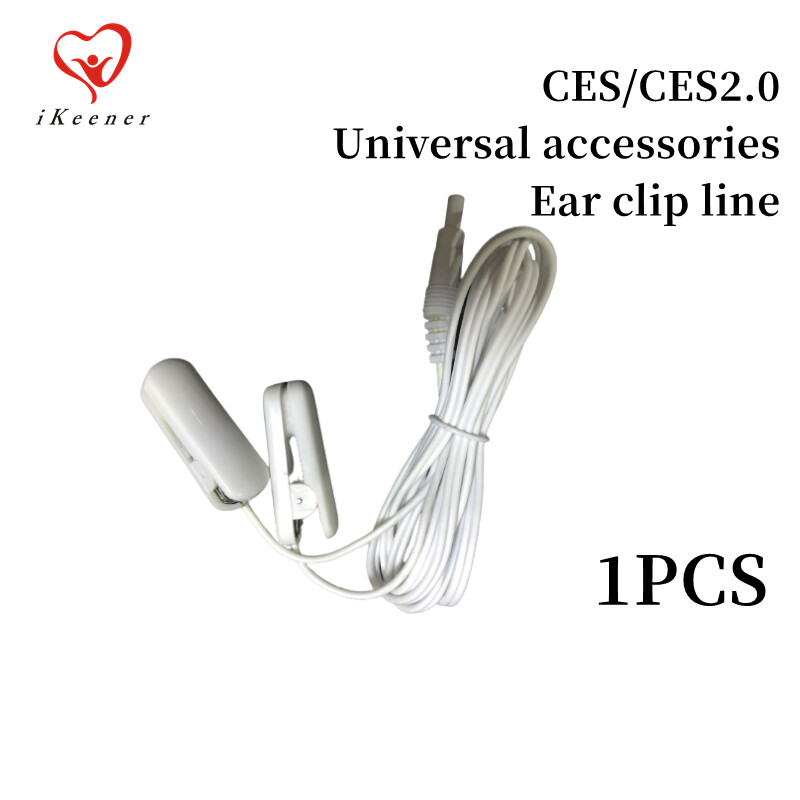 iKeener Universal Accessories Ear Clip Cable CES/CES 2.0 Insomnia Therapy Device Accessories-Ear Clip Cable (1PCS)-(Other Products Not Included)-Ordinary Bag ราคา 499 บาท*ส่งฟรี