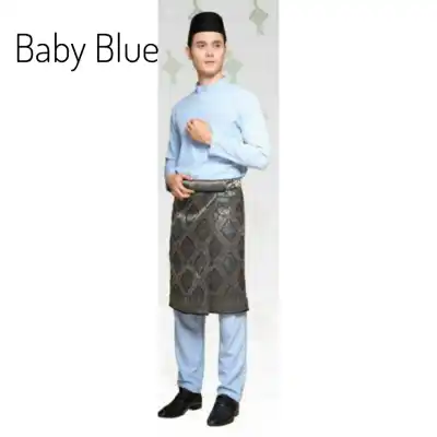 Baju Melayu Slimfit Lelaki Man Baju Melayu Cekak Musang Murah (10)