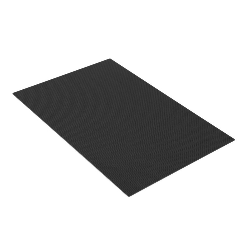 3K Carbon Fiber Plate Sheet 125mm x 75mm Pure Carbon Fiber Board 3