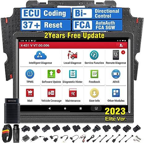2023 LAUNCH X431 V PRO Elite 4.0 Bidirectional Scan Tool (Same As X431 PRO3S+) ,Online Coding & 37+ Reset for All Cars,Key IMMO,OEM Full System Automotive Diagnostic Scanner,Free Update&FREE VAG Guide ราคา 30,282 บาท*ส่งฟรี