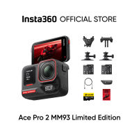 Insta360 Ace Pro 2 Pin Kép Bó-8K chống thấm nước Camera hành động đồng thiết kế với Leica 1/1. Cảm biến 3 ″ chip ai kép ánh sáng thấp hàng đầu âm thanh vượt trội chỉnh sửa Màn hình lật & Ai cho vlog mô tô và hơn thế nữa