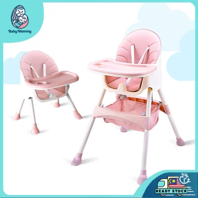 [Ready Stock] NeWReadyStock Baby MultiFunction 5Types Foldable Dining High Chair Baby Dining Chair (6)