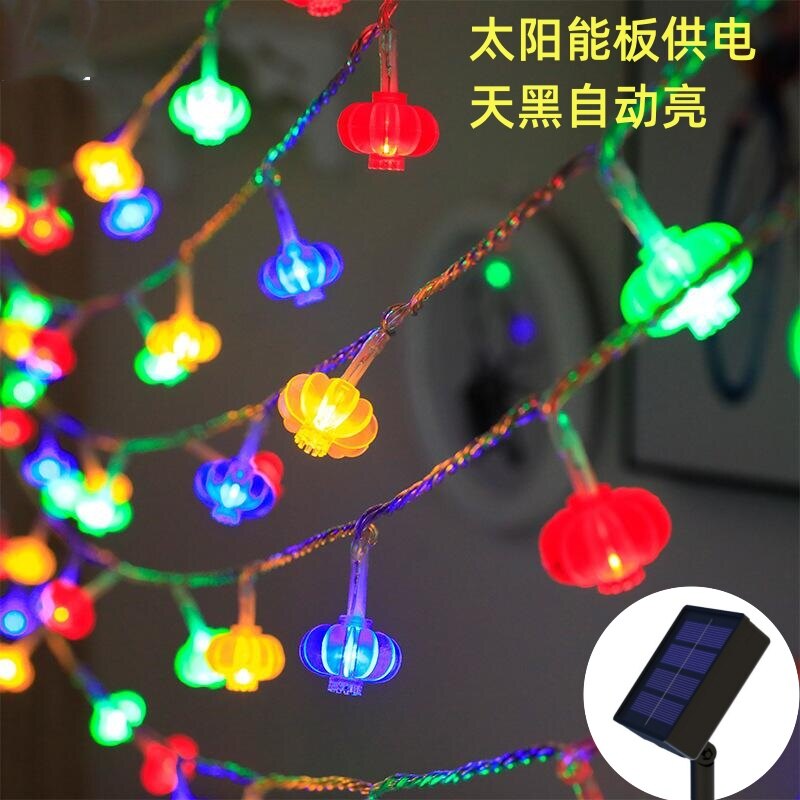 Đèn led nhấp nháy nhỏ, đèn dây hình ngôi sao trang trí phòng ngủ ngoài trời nhiều màu dùng trong gia đình nhấp nháy màu đỏ
