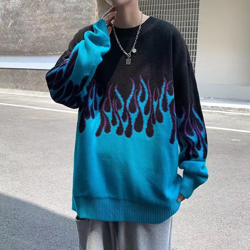 Shop Blue Flame Sweater online | Lazada 