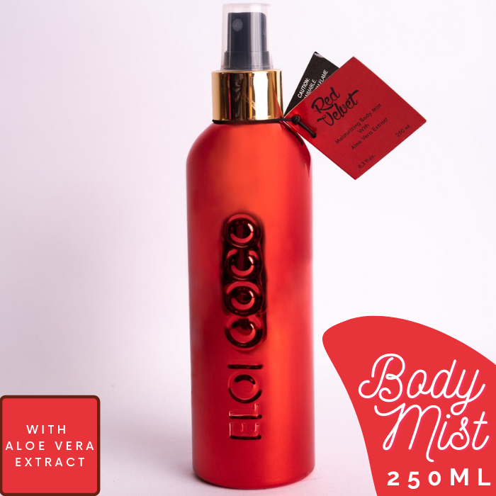 Gambar Temptation Red Velvet Moisturizing Body Mist 250ml KKM APPROVED