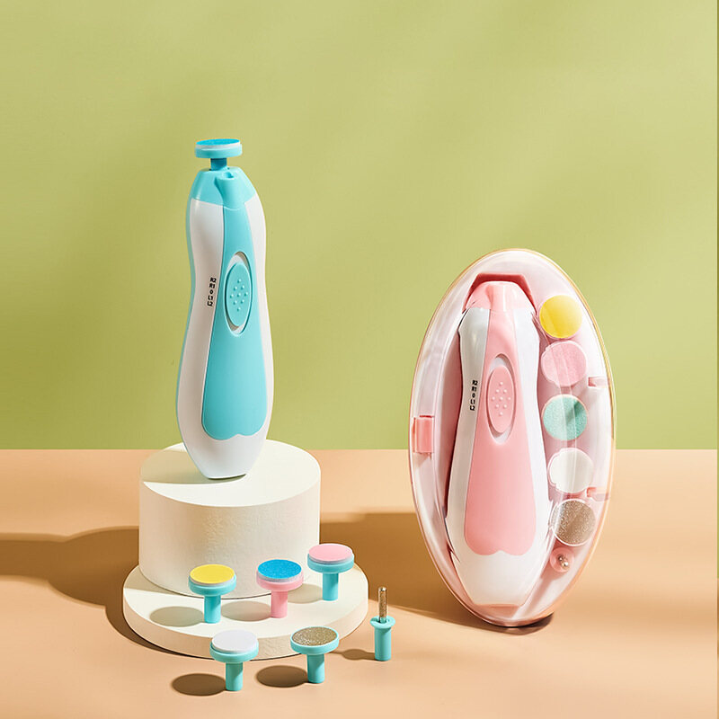 Isla 6 trong 1 điện bé cắt móng tay móng tay Clipper dành cho người lớn sơn bóng móng tay móng chân & Làm Móng Tay dụng cụ cắt móng tay cho bé bym03