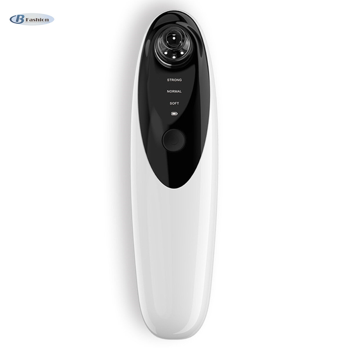 Gambar Visual Electric Blackhead Suction Instrument With Silicone Tip Blackhead Remover Household Pore Cleaner