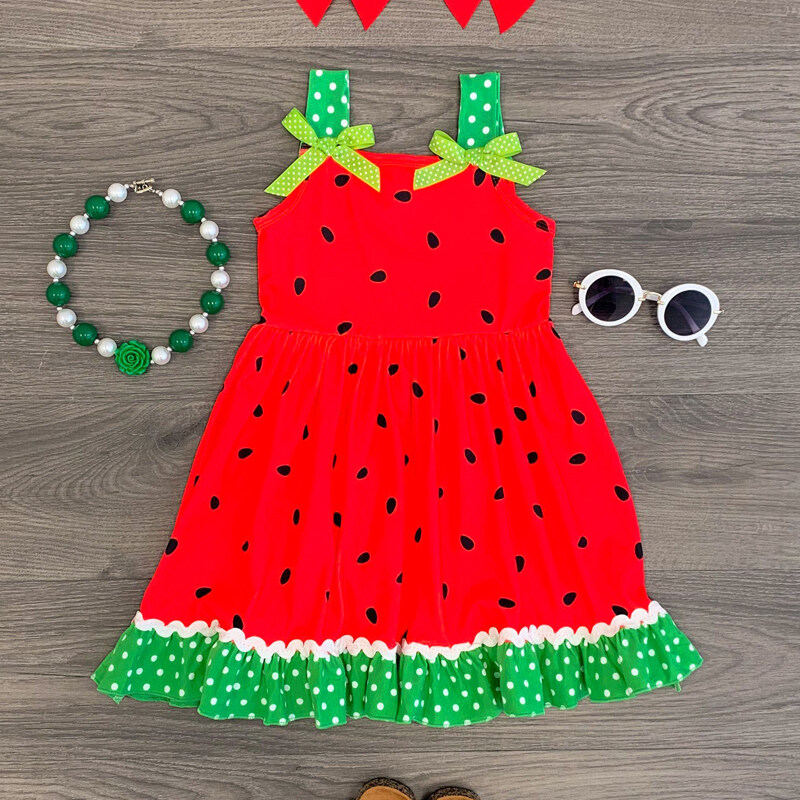 baby girl watermelon dress