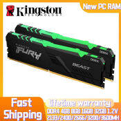 Kingston Fury Beast RGB DDR4 RAM - High Performance Memory