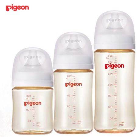 Pigeon SofTouch™ Wide Neck Ppsu Feeding Bottle Classic Baby Bottle 160ml/240ml/330ml