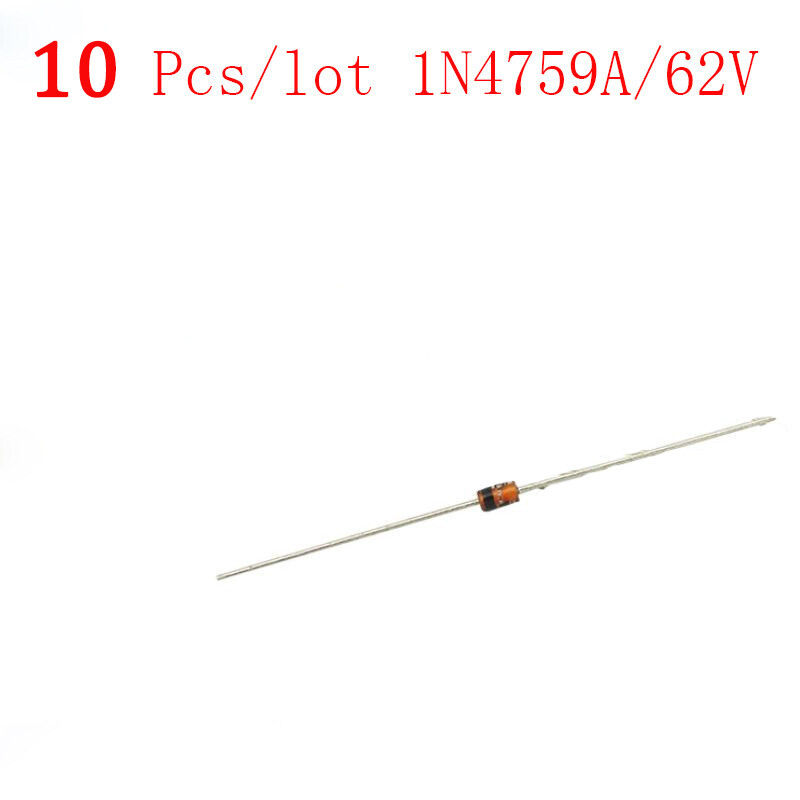 Diode zener nội tuyến 10 cái/lốc 50 cái/lốc 1n4759a 62v 1n4762a 82v 1w