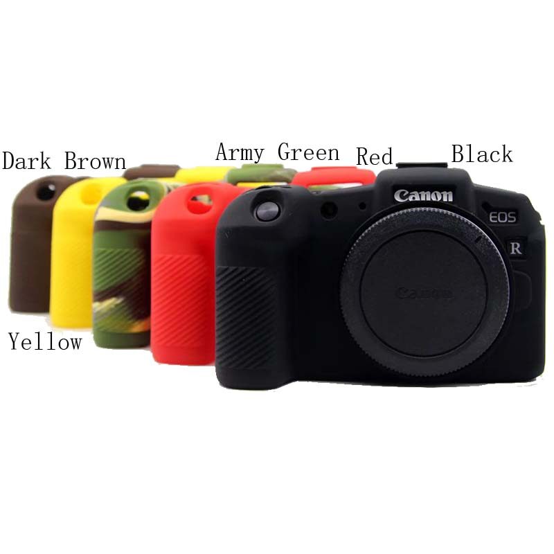 Vỏ bọc thân máy ảnh bằng cao su silicon mềm cho canon eos rp
