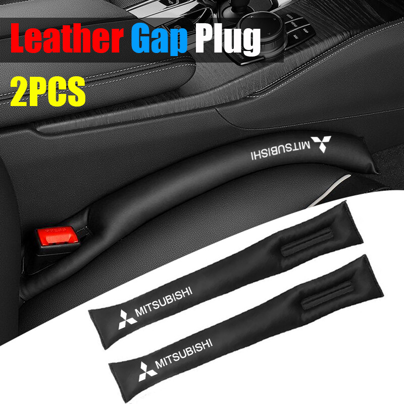 Universal 2pcs Car Seat Gap Filler Padding Micro Fiber Leather Filling Strip for Mitsubishi X-pander Pajero L200 Triton Galant Asx ราคา 157 บาท*ส่งฟรี