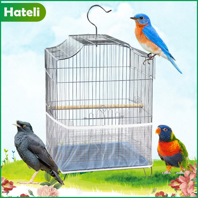 HATELI Parakeet Bird Cage Bird House Accessories for Budgie Parakeets Finches Canaries Lovebirds Small Parrots Cockatiels ราคา 267 บาท*ส่งฟรี