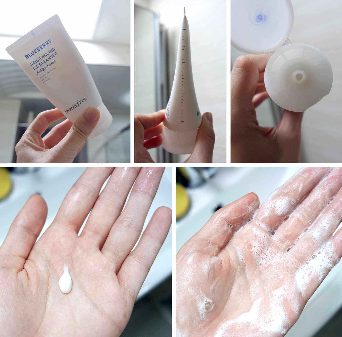 innisfree blueberry rebalancing 5.5 cleanser review malaysia