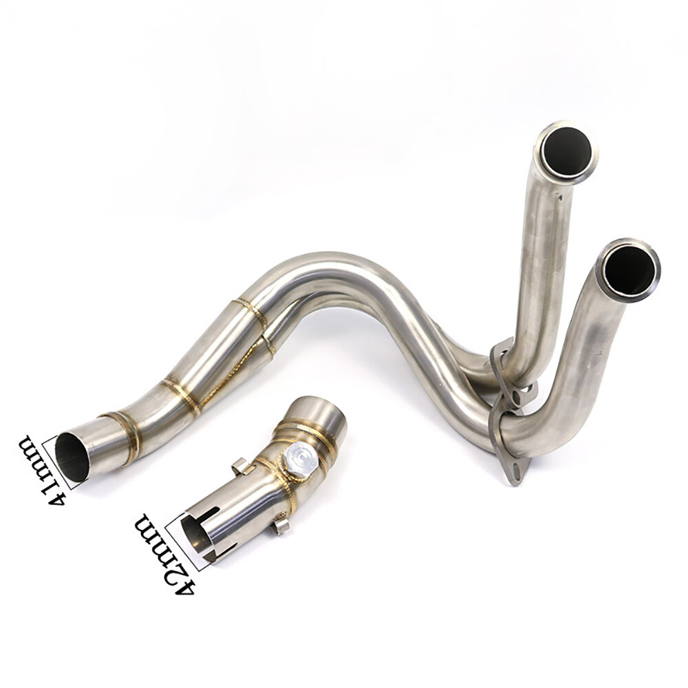 For Kawasaki Ninja650/Z650/Versys 650 2015-2022 ER-6F/ER-6N 2012-2016  Z650RS 2022-2023 Motorcycle Full Exhaust System Middle Pipe Modified Front  Link pipe Elbow Connect Neck LINK PIPE Stainless Steel NINJA 650 Z 650 ER6N  ER6F ...