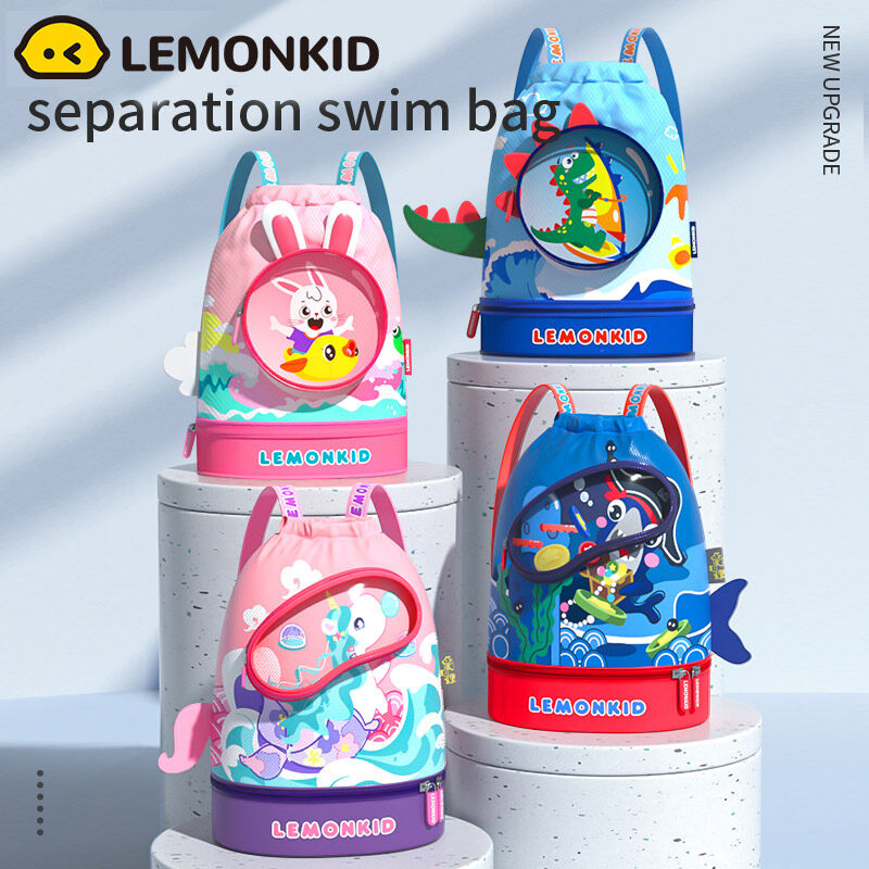 Lemonkid Túi đi Bơi Chống Thấm Nước Cho Bé Túi Dây Rút Vải LK2221203