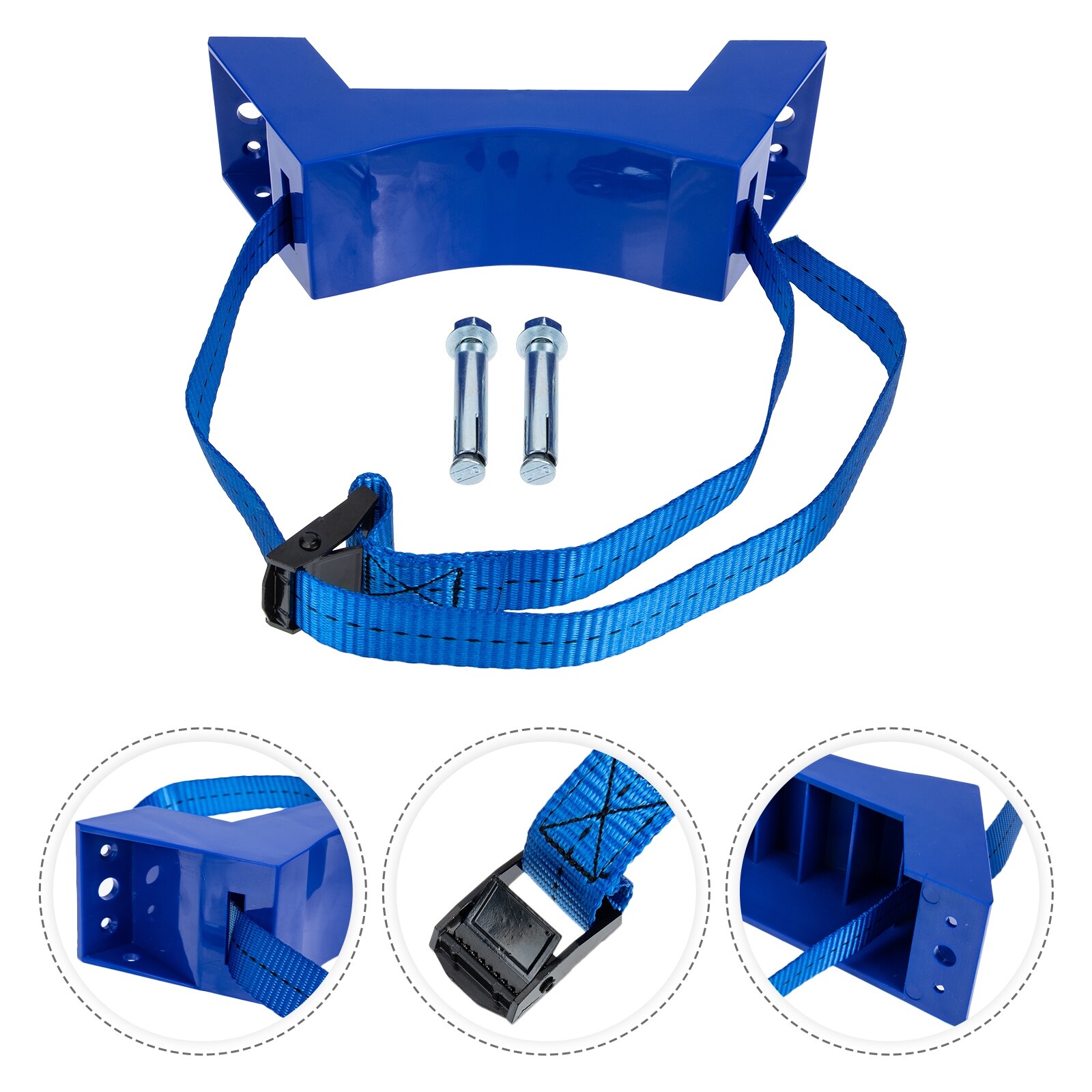 Gambar Cylinder Bracket Tank Holder Gas Propane Wall Nitrogen Mount Mounted Heavy Extinguisher Fire Dry Duty Carbon Dioxide Screwsabs