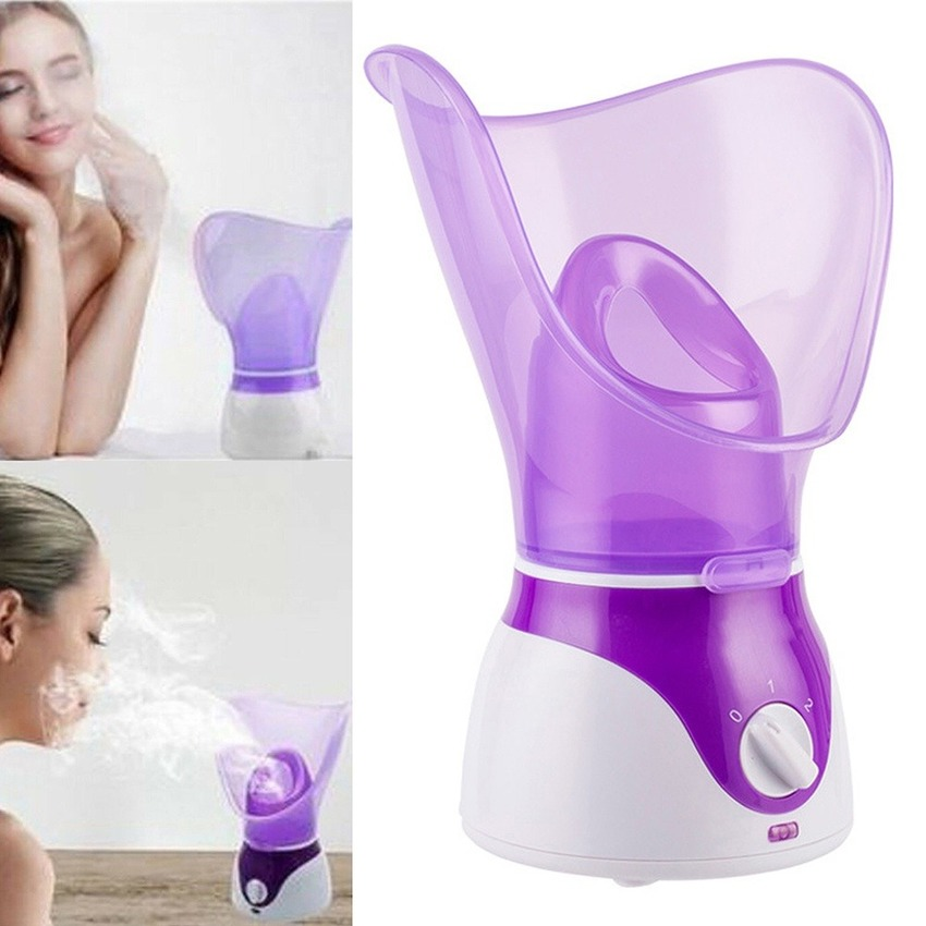 Gambar Steaming Face Instrument Facial Steamer Facial Spa Sauna Aromatheraphy Face Moisture Care Steamer