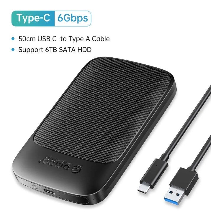Ốp ORICO HDD Hộp Đựng Ổ Cứng 2.5 Inch SATA Sang USB 3.0 Ổ Cứng SSD 4TB Miễn Phí 5Gbps Kèm Theo Chế Đ