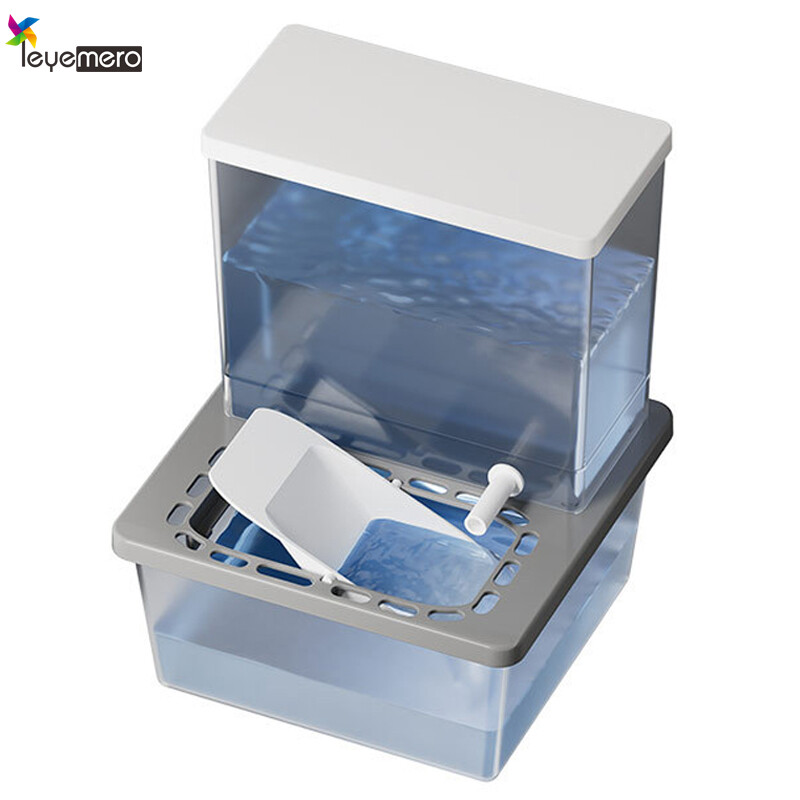 Tự động thay nước bình uống nước cho thú cưng đài phun nước hoàn toàn cơ khí không cần điện và vật tư tiêu hao
