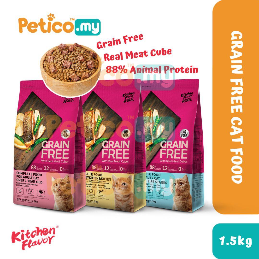 Kitchen Flavor Cat Grain Free 8kg Complete Food Dry Cat Food