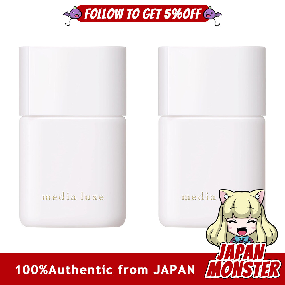 [2Colors] Kanebo Media Luxe Liquid Foundation 25ml Japan