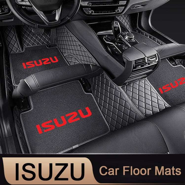 Rubber PVC Car Mats Heavy Duty 4pc to fit Isuzu D-Max Trooper Frontier  Rodeo 4x4