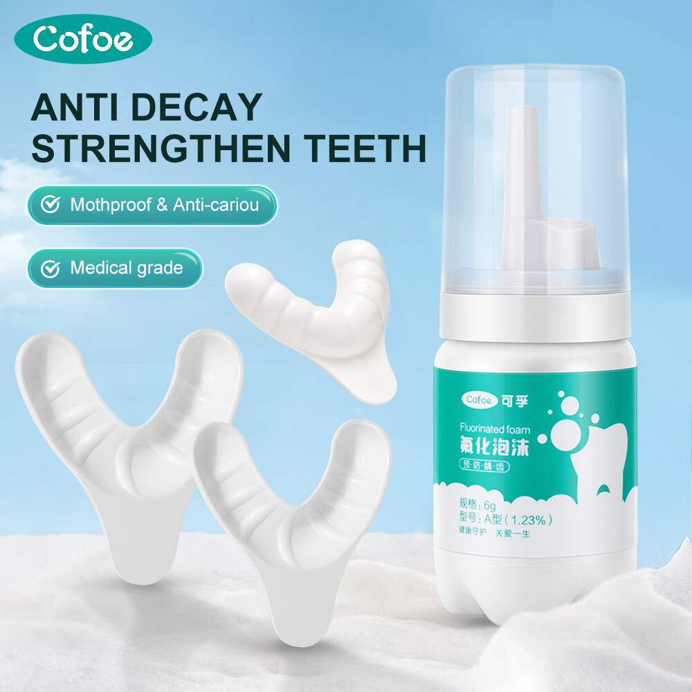 Cofoe Fluoride bọt kem đánh răng y tế ngăn ngừa sâu răng chống sâu răng Mousse mothproof tăng cường chỉnh hình răng kem đánh răng fluorinated kem đánh răng cho trẻ em người lớn