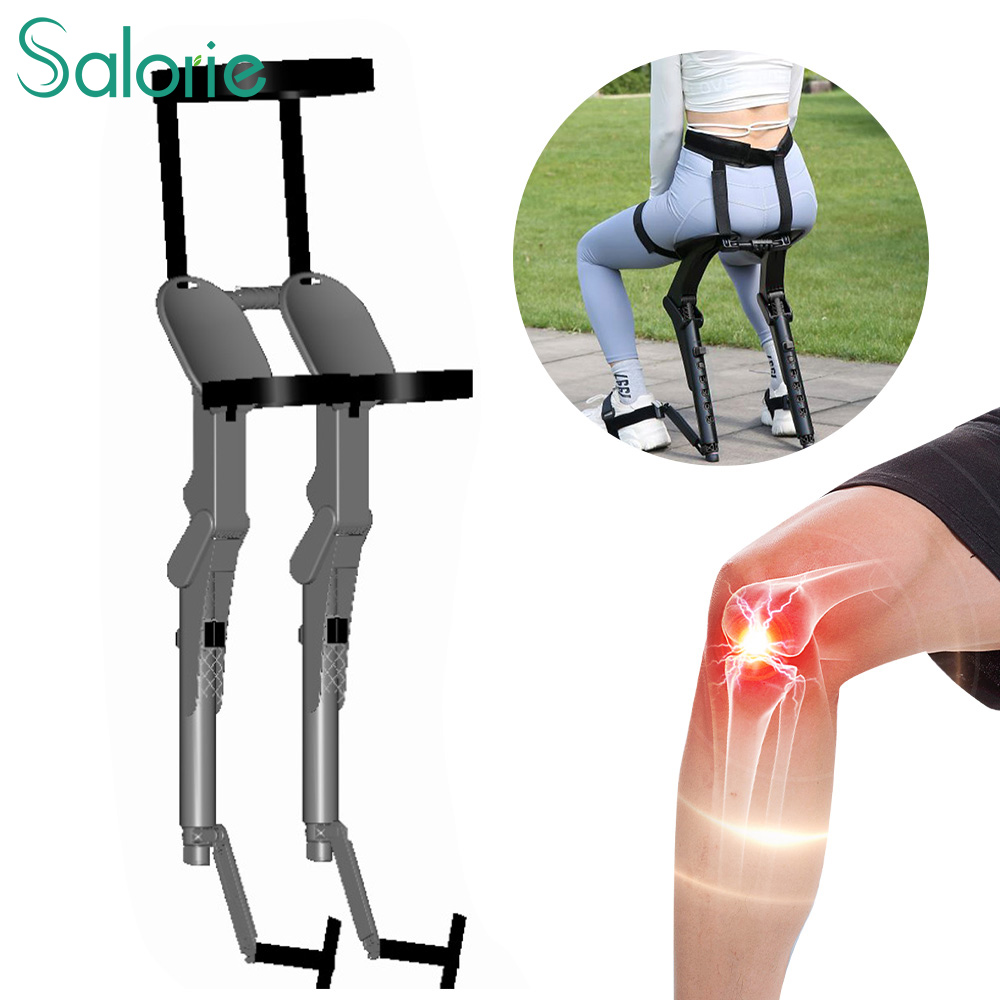 Salorie Exoskeleton Wearable Sports Lightweight Folding Chair Fishing Outdoor Portable Travel Multifunctional Seat Stool Bearing 130kg ราคา 2,869 บาท*ส่งฟรี