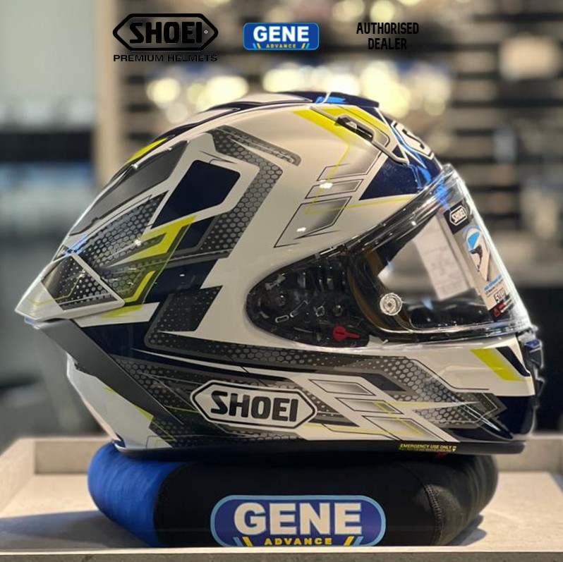 SHOEI X Fifteen ( X-15 ) ESCALATE TC2 Top Performance Full Face
