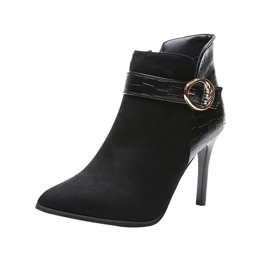 dauphine block heel bootie