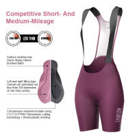 LAMEDA Womens Summer Breathable Cycling Bib Shorts Cycling Clothing