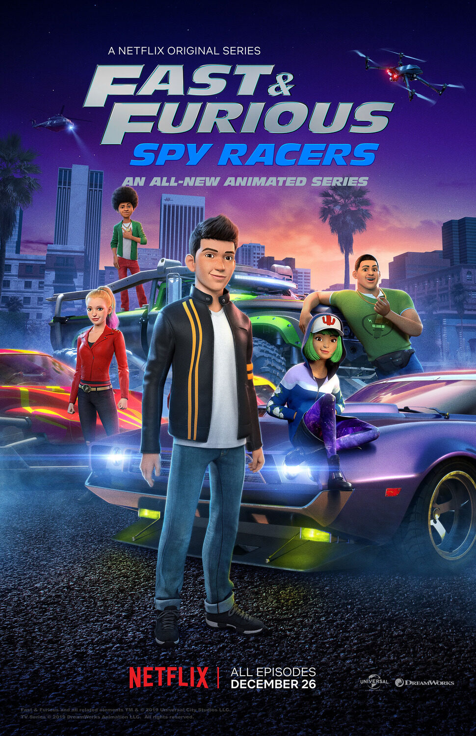 DVD Cartoon Movie Fast & Furious Spy Racers Born A Toretto | Lazada