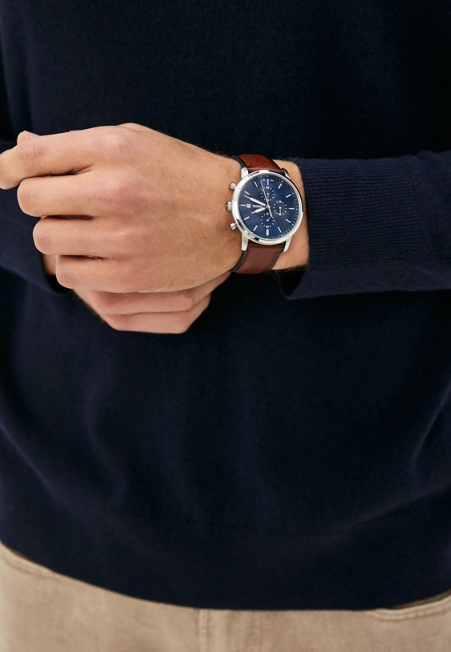 Fossil FS5850 Minimalist Chronograph 