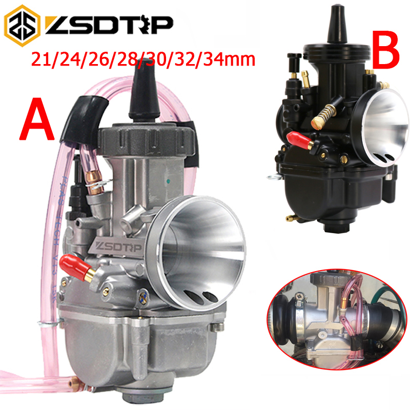 Zsdtrp bộ chế hòa khí pwk 32mm thông dụng carburador cho keihi bộ chế hòa khí động cơ 2t/4t xe máy xe tay ga utv atv
