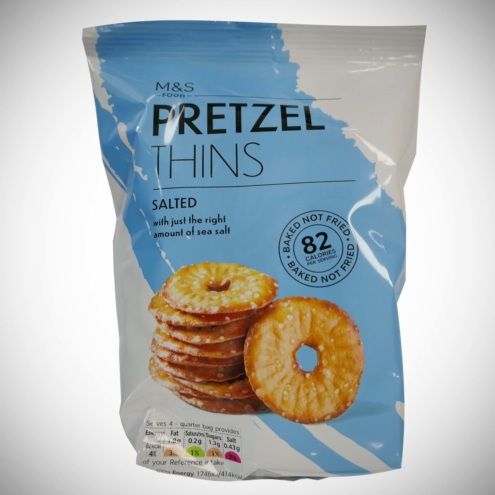 m&s pretzel thins honey mustard