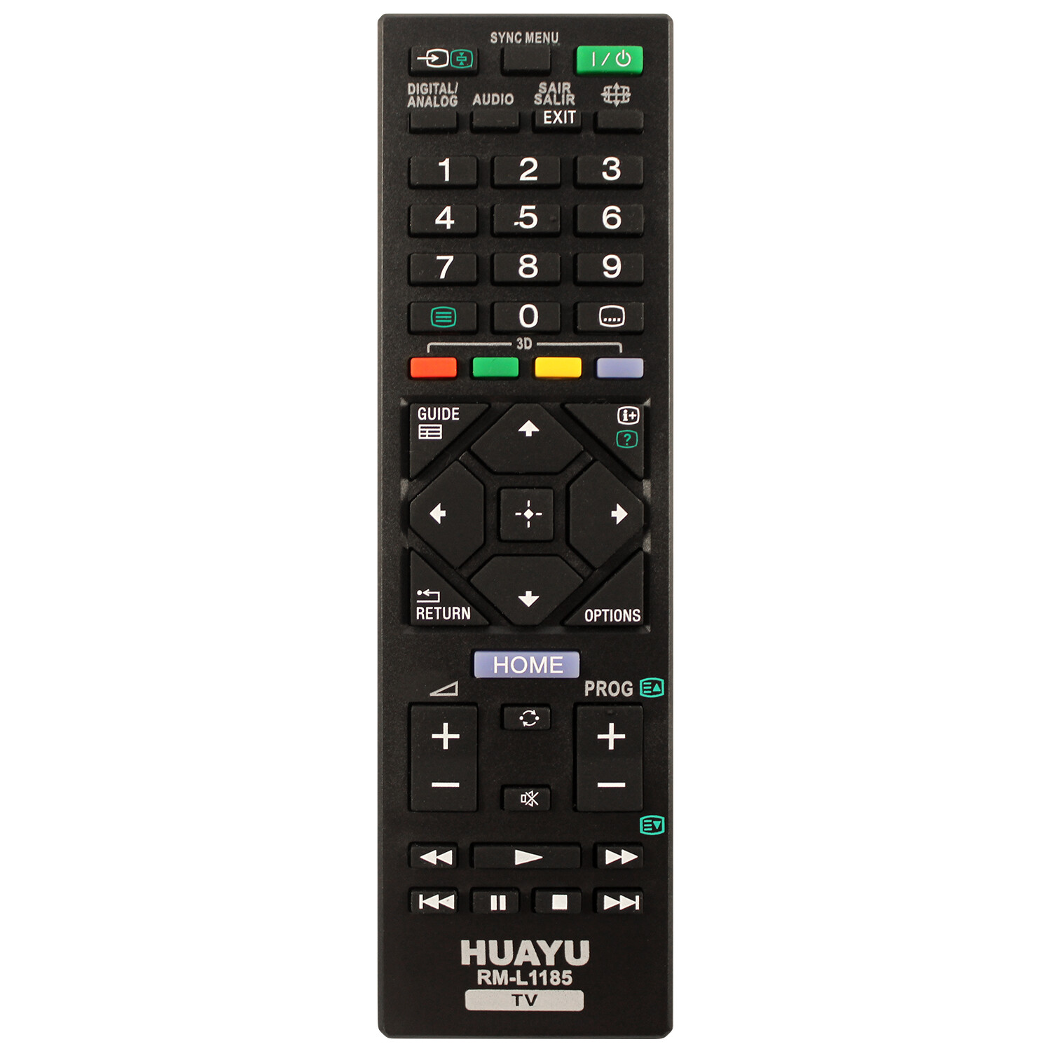 RM-L1185 mới thay thế điều khiển từ xa thích hợp cho Sony LCD TV màn hình Led điều khiển TV từ xa thông dụng