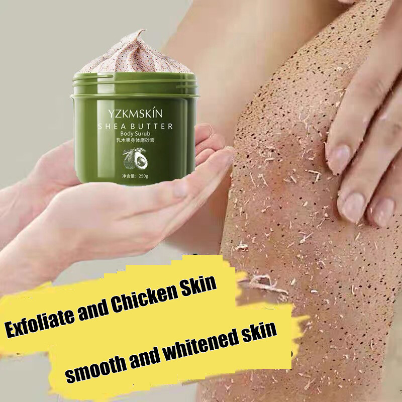 Gambar Body scrub 250g Moisturizing Whitening Smooth Skin Dead Skin Removal Exfoliating  Moisturizing Nourishing  Skin improve rough skin and dull skin