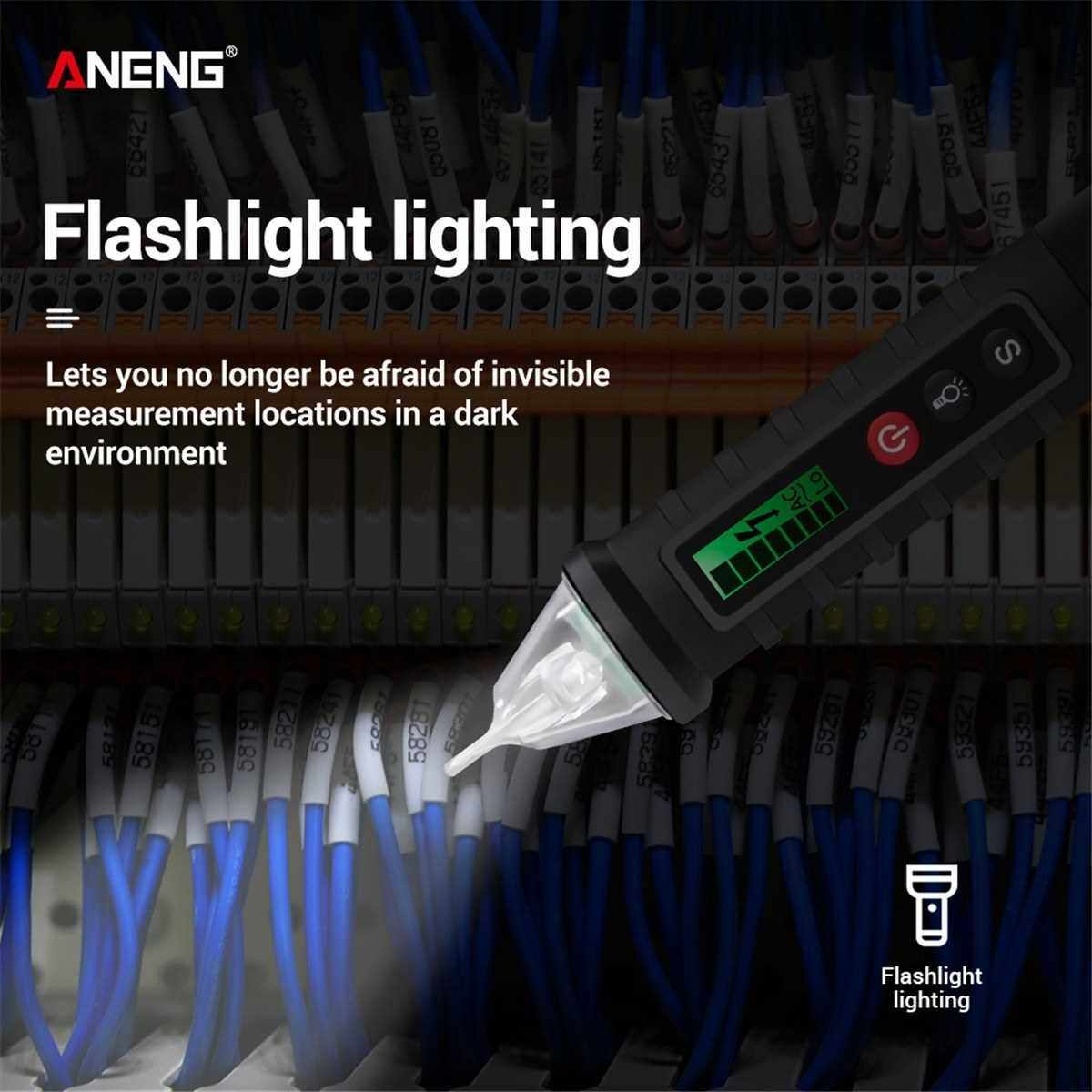 ANENG VC1010 NonContact AC Voltage Tester with Variable Sensitivity