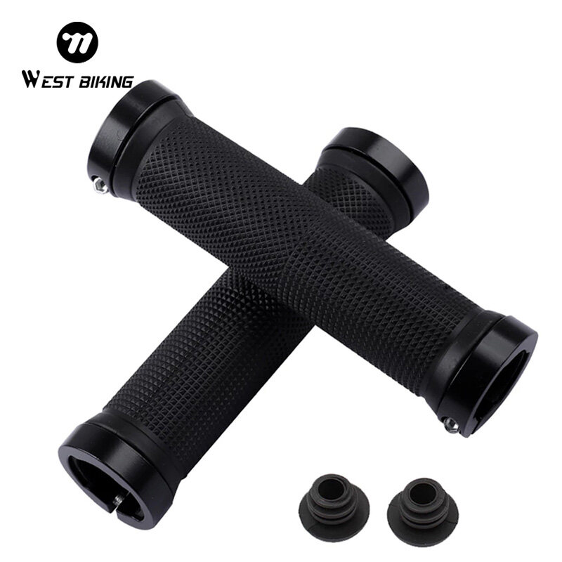 Tây BIKING Ghi Đông Xe Đạp Grips Đi Xe Đạp Phụ Kiện Non-slip Ghi Đông Xe Đạp Grips MTB BMX Tay Lái X