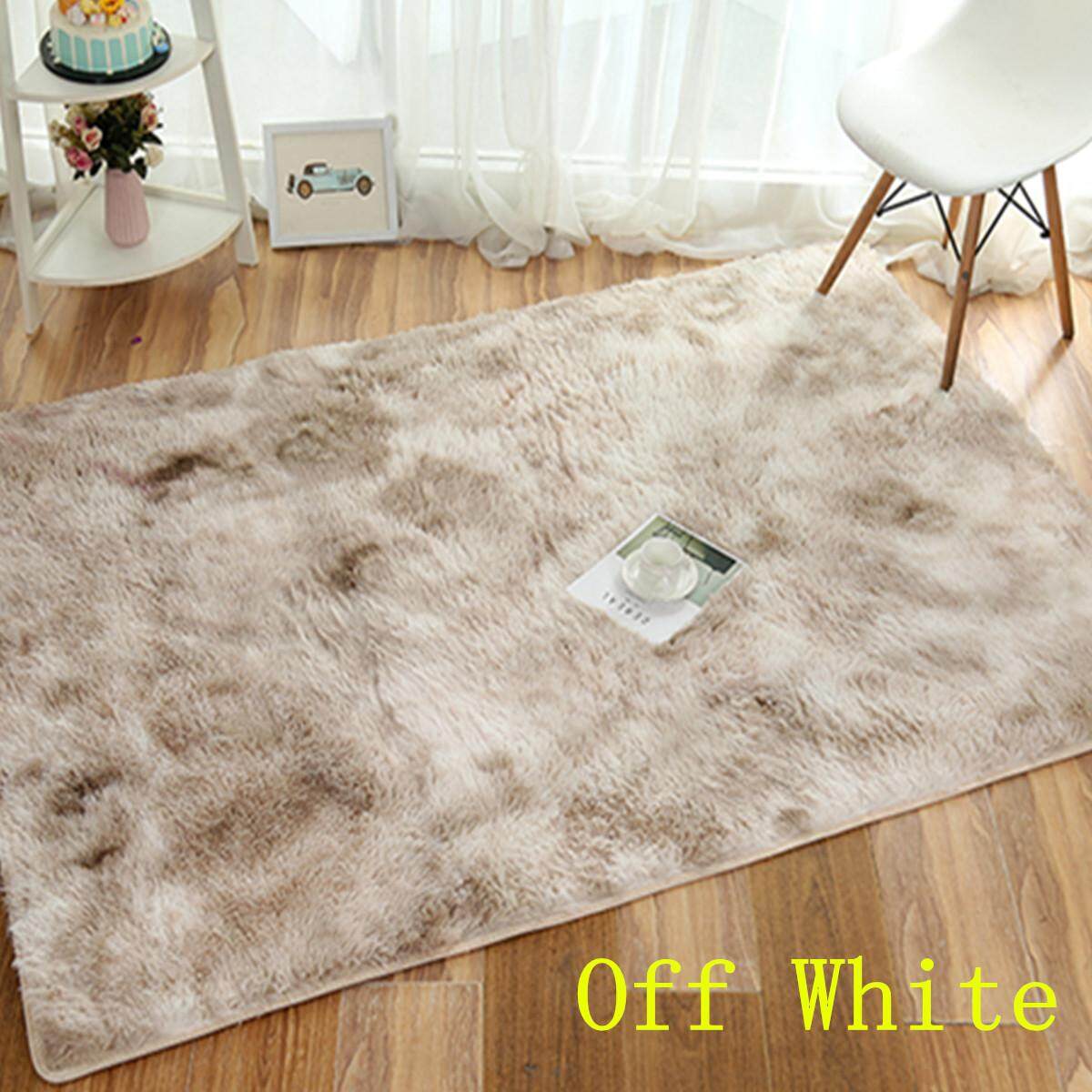 Teñido lazo Nueva alfombra antideslizante dormitorio estera del piso de