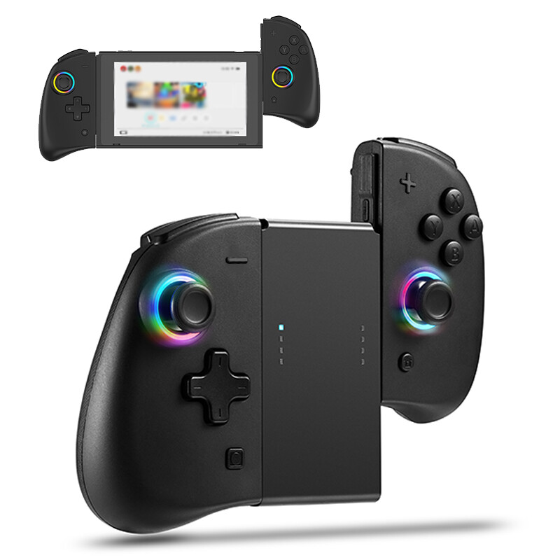 Bộ điều khiển switch oled joycon tay cầm chơi game không dây ns có đèn báo thức với tay cầm chơi game nhiều màu phụ kiện cho nintendo switch