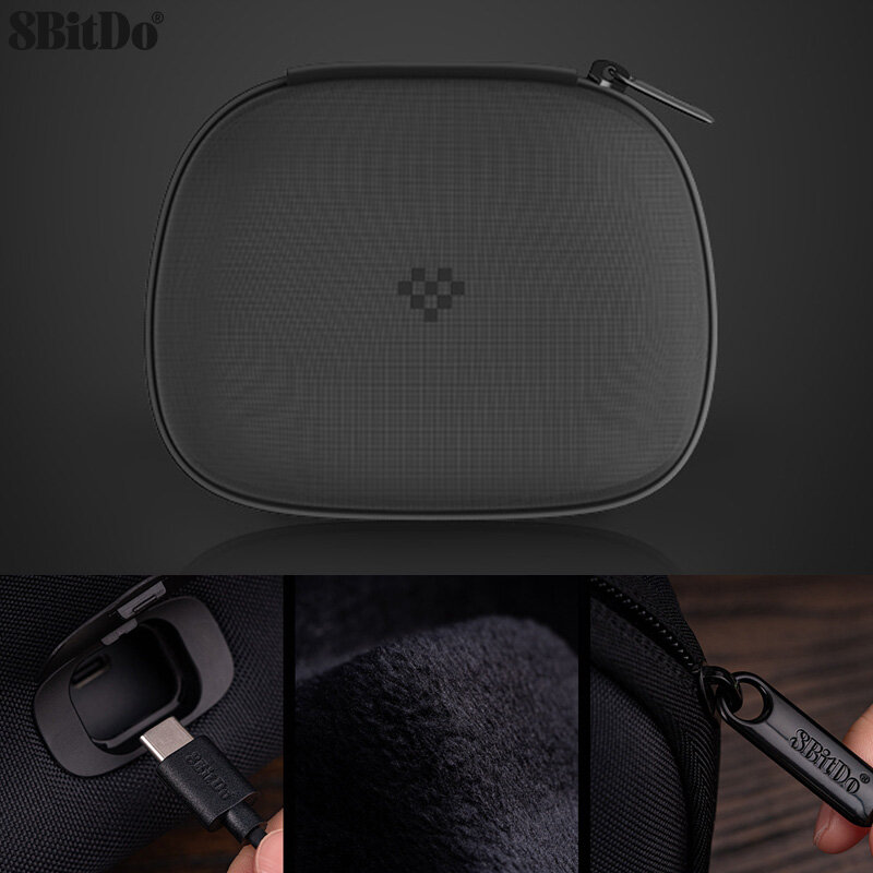Bộ Điều Khiển 8Bitdo Classic, Túi Du Lịch Vỏ Cứng Túi Eva Cho Bộ Điều Khiển Pro 2 SN30 Pro + Phụ Kiện Tay Cầm Chơi Game Xbox One Cho PS4 Switch Cho PS5