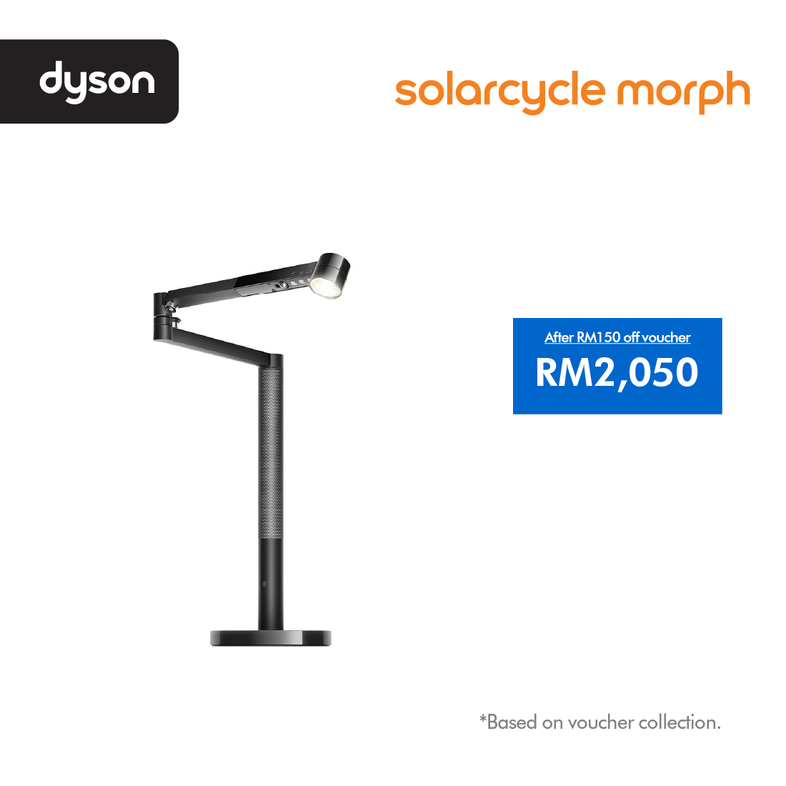 Dyson Solarcycle Morph™ desk light