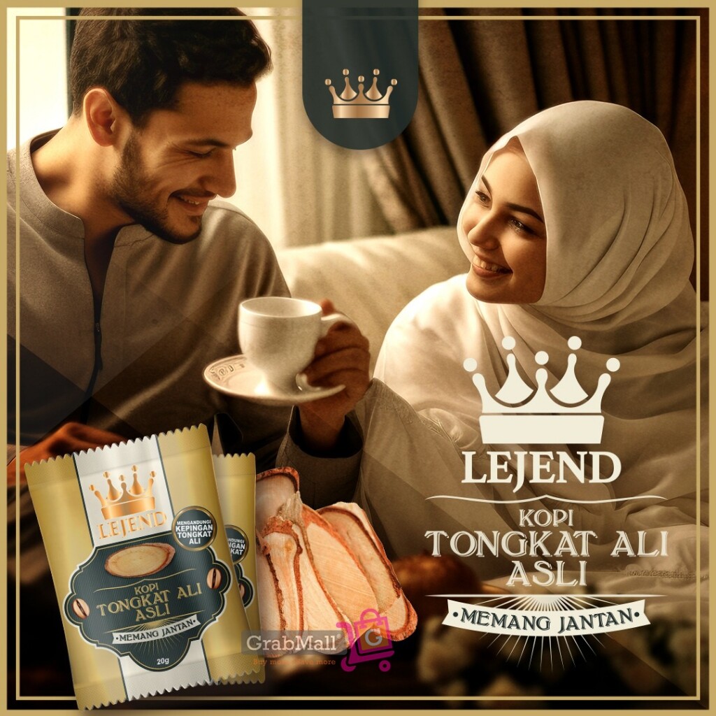 LEGEND KOPI TONGKAT ALI ASLI ( 20 g X 20 pkts ) - Jenama Legend Harga 83 Ringgit*Penghantaran Percuma