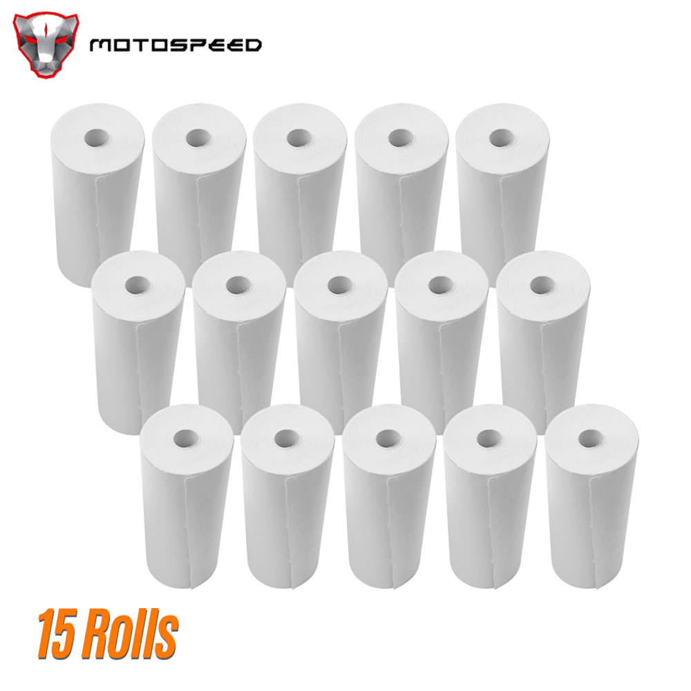 ความร้อนม้วนกระดาษ80*30Mm กระดาษพิมพ์ลงทะเบียนเงินสดม้วนสำหรับ POS ซุปเปอร์มาร์เก็ตกระดาษพิมพ์ใบเสร็จพิมพ์15ม้วน ราคา 395 บาท*ส่งฟรี