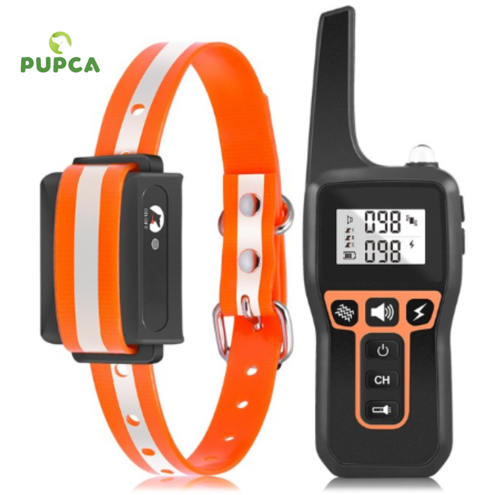 [PUPCA 1000m Electric Dog Training Collar Remote Control Waterproof Rechargeable Pet Dog Bark Stop Shock Collar Electric Shocker,【In stock】PUPCA 1000m Electric Dog Training Collar Remote Control Waterproof Rechargeable Pet Dog Bark Stop Shock Collar Elect ราคา 1,311 บาท*ส่งฟรี