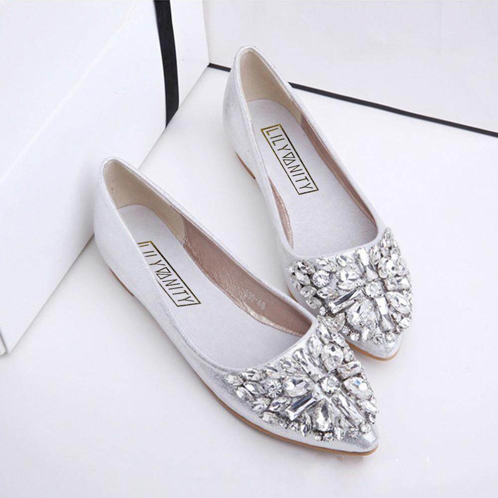 low heel flat shoes