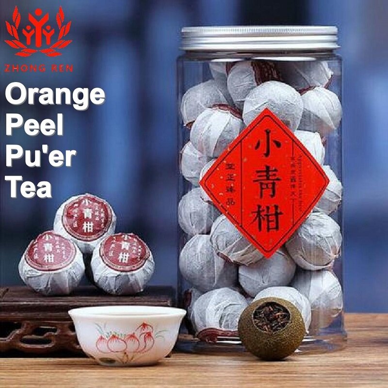 Gambar ?? ??? ?? ?? ?? ??? 250G Teh Hijau Kecil Citrus Orange Peel Pu er Teh Organik Semulajadi Perut Yang Berkhasiat, penjelasan Hati Menghapuskan Kebakaran 250G Teh Pu er Trà Puer